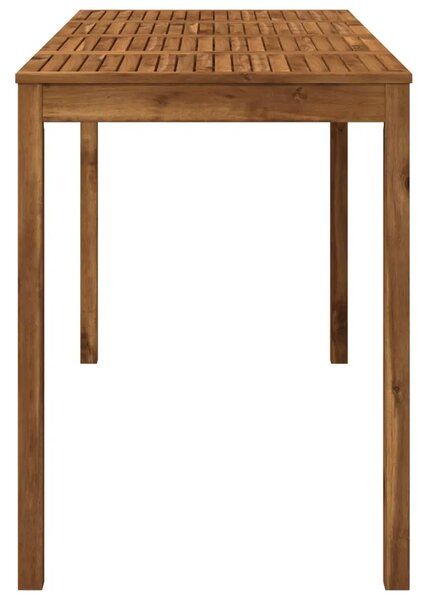 Stol za bar u vrtu Prirodna 196 x 80 5 x 105 cm - Prirodna 196 x 80 5 x 105 cm