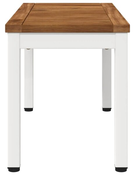 Stolić za kavu Prirodna i bijela 60 5 x 30 x 36 cm - 60 5 x 30 x 36 cm Prirodna i bijela