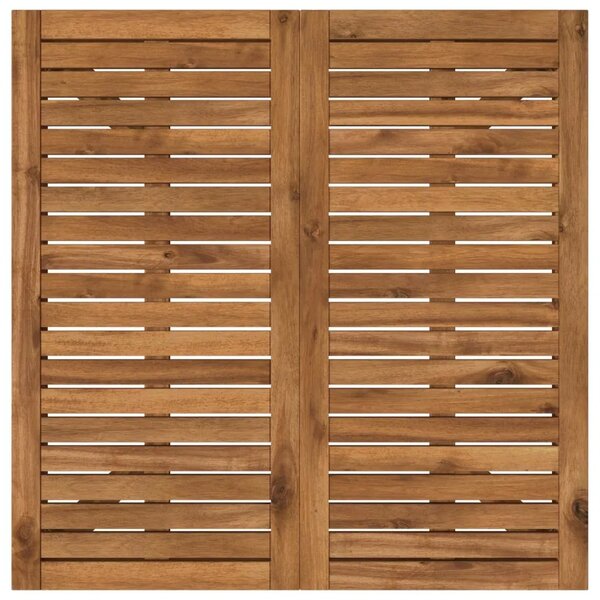 Stol za večeru u vrtu Prirodna 80 x 80 5 x 75 cm - Prirodna 80 x 80 5 x 75 cm