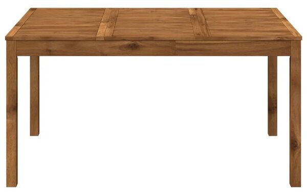 Stol za večeru u vrtu Prirodna 147 x 88 5 x 75 cm - Prirodna 147 x 88 5 x 75 cm