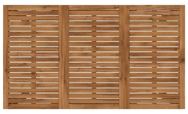 Stol za večeru u vrtu Prirodna 141 x 80 5 x 75 cm - Prirodna 141 x 80 5 x 75 cm