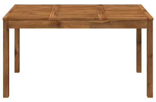 Stol za večeru u vrtu Prirodna 141 x 80 5 x 75 cm - Prirodna 141 x 80 5 x 75 cm