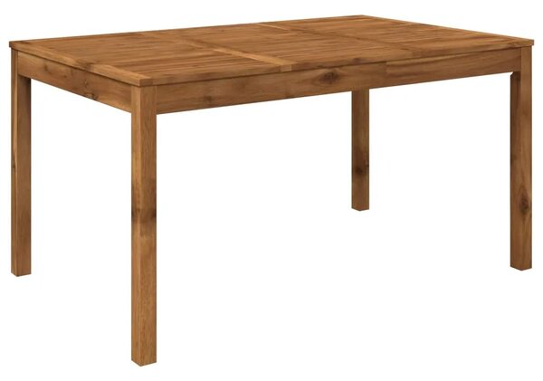 Stol za večeru u vrtu Prirodna 147 x 88 5 x 75 cm - Prirodna 147 x 88 5 x 75 cm
