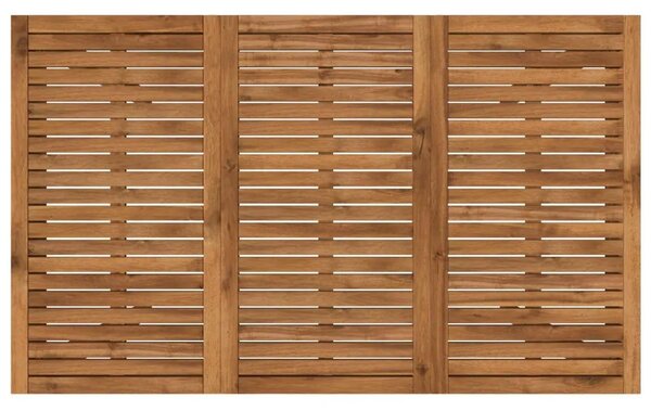 Stol za večeru u vrtu Prirodna 147 x 88 5 x 75 cm - Prirodna 147 x 88 5 x 75 cm