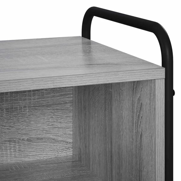 TV ormar 140 x 39 5 x 50 cm Siva Sonoma Konstruirano drvo - Siva Sonoma 80 x 39 5 x 50 cm