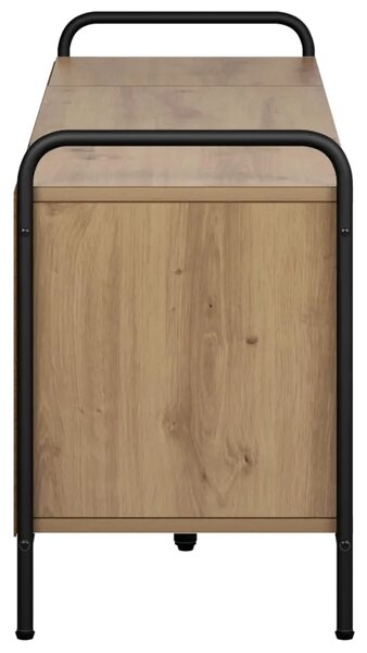 TV ormar 140 x 39 5 x 50 cm Hrast artisan Konstruirano drvo - Hrast artisan 80 x 39 5 x 50 cm