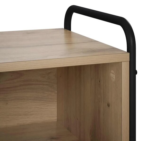 TV ormar 140 x 39 5 x 50 cm Hrast artisan Konstruirano drvo - Hrast artisan 80 x 39 5 x 50 cm
