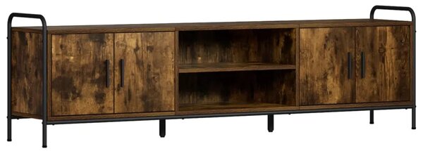 TV ormar 167 5 x 33 x 50 cm Dimljeni hrast Konstruirano drvo - Dimljeni hrast 167 5 x 33 x 50 cm