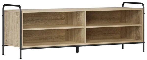 TV ormar 140 x 39 5 x 50 cm Hrast sonoma Konstruirano drvo - Hrast sonoma 80 x 39 5 x 50 cm