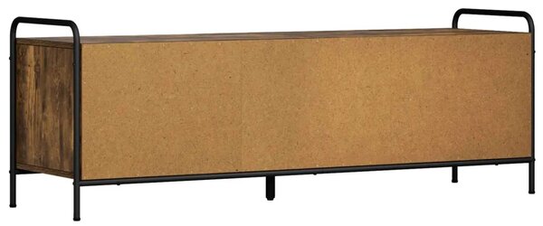 TV ormar 140 x 39 5 x 50 cm Dimljeni hrast Konstruirano drvo - Dimljeni hrast 80 x 39 5 x 50 cm