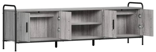 TV ormar 167 5 x 33 x 50 cm Siva Sonoma Konstruirano drvo - Siva Sonoma 167 5 x 33 x 50 cm