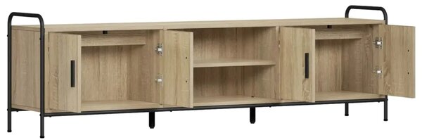TV ormar 167 5 x 33 x 50 cm Hrast sonoma Konstruirano drvo - Hrast sonoma 167 5 x 33 x 50 cm
