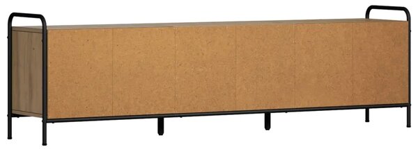 TV ormar 167 5 x 33 x 50 cm Hrast artisan Konstruirano drvo - Hrast artisan 167 5 x 33 x 50 cm