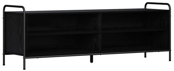 TV ormar 140 x 39 5 x 50 cm Crni hrast Konstruirano drvo - Crni hrast 80 x 39 5 x 50 cm