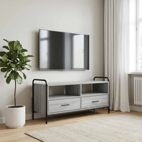 TV ormar 67 5 x 33 x 50 cm Siva Sonoma Konstruirano drvo - Siva Sonoma 67 5 x 33 x 50 cm