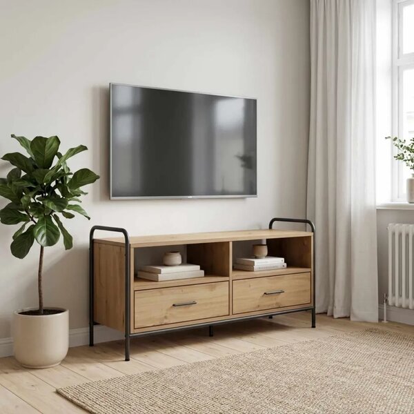 TV ormar 67 5 x 33 x 50 cm Hrast artisan Konstruirano drvo - Hrast artisan 67 5 x 33 x 50 cm