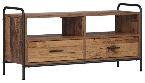 TV ormar 67 5 x 33 x 50 cm Staro drvo Konstruirano drvo - Staro drvo 67 5 x 33 x 50 cm