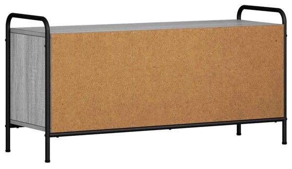 TV ormar 99 x 33 x 50 cm Siva Sonoma Konstruirano drvo - Siva Sonoma 99 x 33 x 50 cm