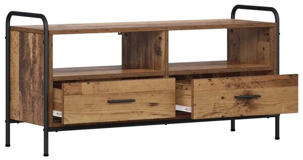 TV ormar 67 5 x 33 x 50 cm Staro drvo Konstruirano drvo - Staro drvo 67 5 x 33 x 50 cm