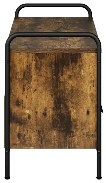 TV ormar 67 5 x 33 x 50 cm Dimljeni hrast Konstruirano drvo - Dimljeni hrast 67 5 x 33 x 50 cm