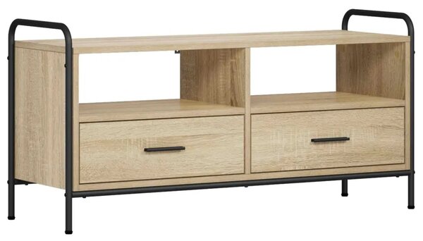 TV ormar 67 5 x 33 x 50 cm Hrast sonoma Konstruirano drvo - Hrast sonoma 67 5 x 33 x 50 cm