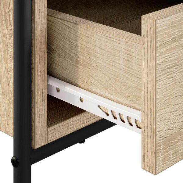 TV ormar 67 5 x 33 x 50 cm Hrast sonoma Konstruirano drvo - Hrast sonoma 67 5 x 33 x 50 cm