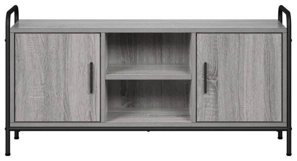 TV ormar 99 x 33 x 50 cm Siva Sonoma Konstruirano drvo - Siva Sonoma 99 x 33 x 50 cm