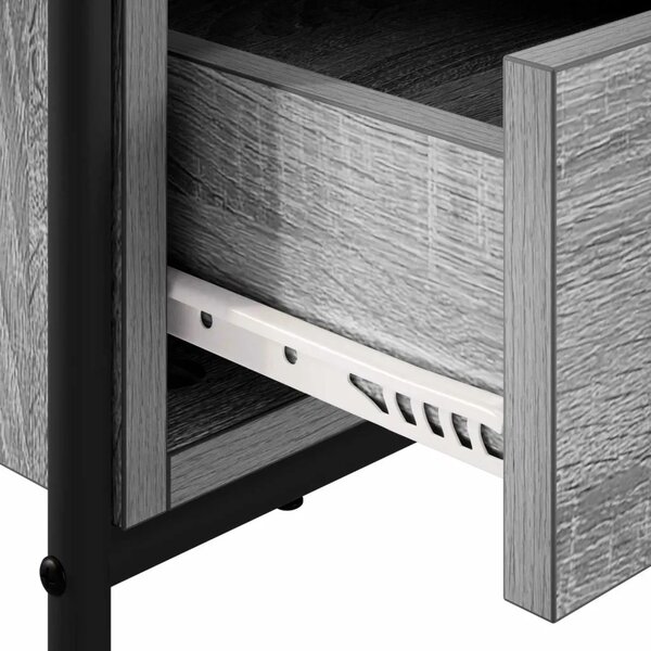 TV ormar 67 5 x 33 x 50 cm Siva Sonoma Konstruirano drvo - Siva Sonoma 67 5 x 33 x 50 cm