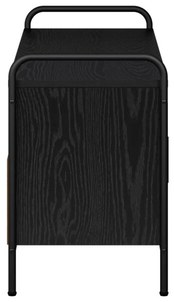 TV ormar 79 5 x 33 x 50 cm Crni hrast Konstruirano drvo - Crni hrast 79 5 x 33 x 50 cm