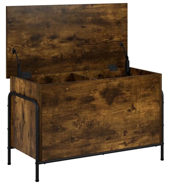 Kutija za spremanje Dimljeni hrast 80 x 40 x 49 5 cm - Dimljeni hrast 40 5 x 40 x 49 5 cm