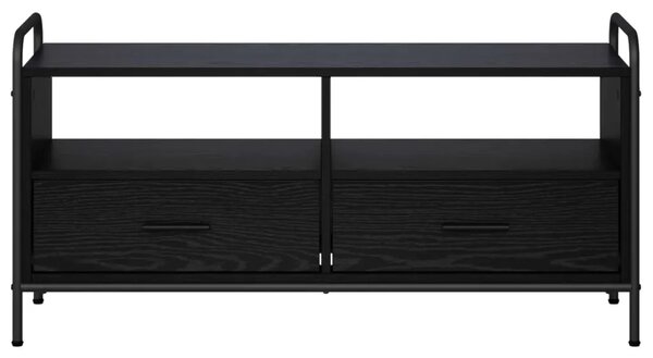 TV ormar 67 5 x 33 x 50 cm Crni hrast Konstruirano drvo - Crni hrast 67 5 x 33 x 50 cm