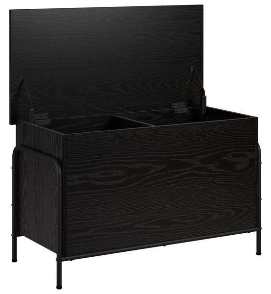 Kutija za spremanje Crni hrast 80 x 40 x 49 5 cm - Crni hrast 40 5 x 40 x 49 5 cm