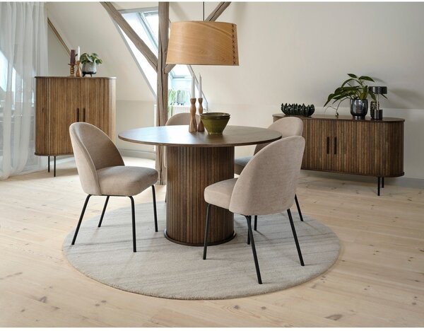 Bež blagovaonska stolica Creston - Unique Furniture