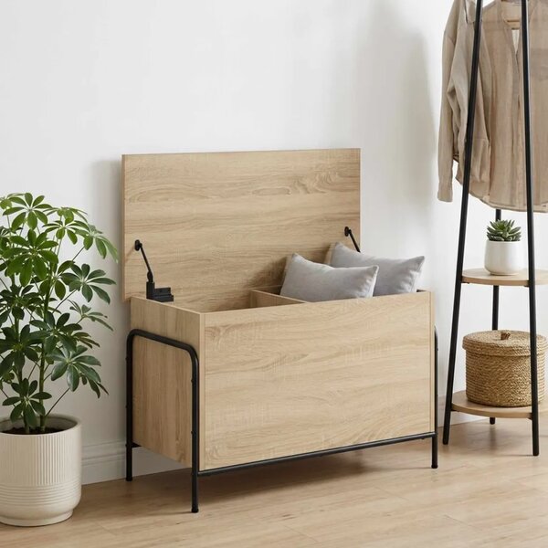 Kutija za spremanje Hrast sonoma 80 x 40 x 49 5 cm - Hrast sonoma 40 5 x 40 x 49 5 cm