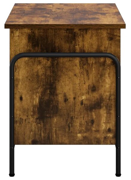Kutija za spremanje Dimljeni hrast 80 x 40 x 49 5 cm - Dimljeni hrast 40 5 x 40 x 49 5 cm
