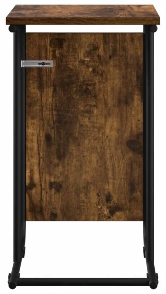 Bocni stol Dimljeni hrast 40 x 31 x 55 cm Konstruirano drvo - Dimljeni hrast