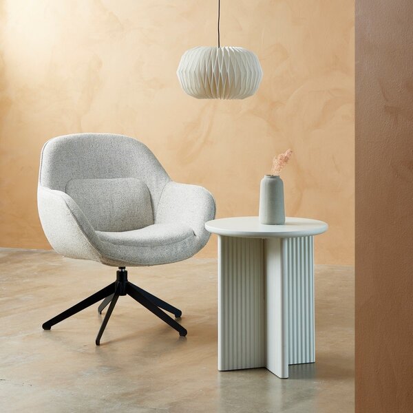 Okrugao pomoćni stol ø 50 cm Palma – Unique Furniture