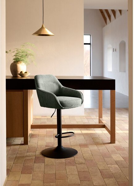 Zelene barske stolice u setu 2 kom (visine sjedala 69 cm) Avola – Unique Furniture