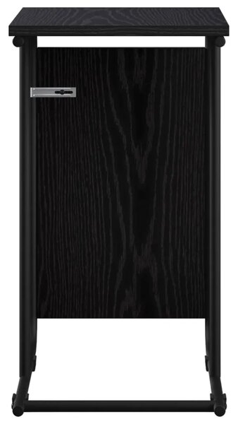 Bocni stol Crni hrast 40 x 31 x 55 cm Konstruirano drvo - Crni hrast