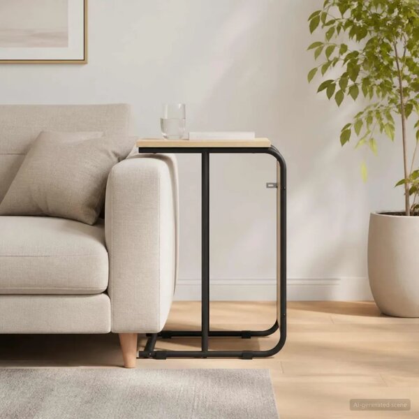 Bocni stol Hrast sonoma 40 x 31 x 55 cm Konstruirano drvo - Hrast sonoma
