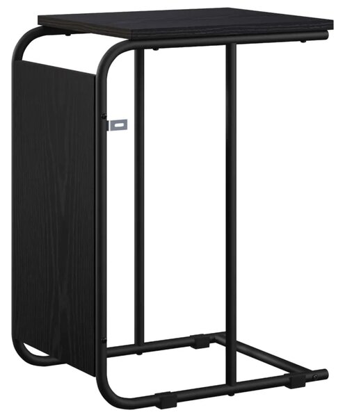 Bocni stol Crni hrast 40 x 31 x 55 cm Konstruirano drvo - Crni hrast