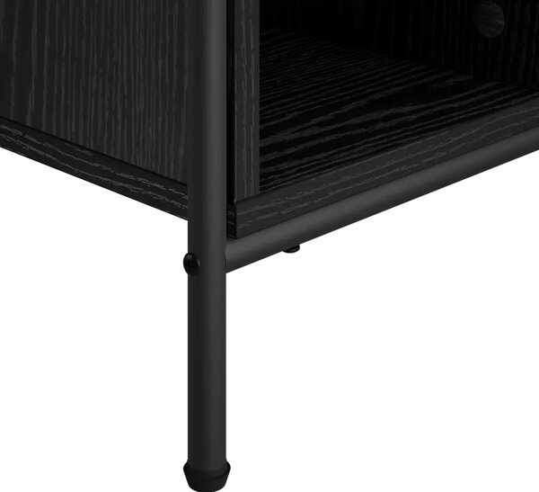 Stolić za kavu Crni hrast 50 x 49 x 41 cm Konstruirano drvo - Crni hrast 50 x 49 x 41 cm