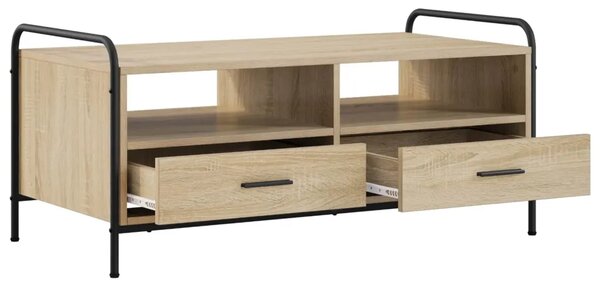Stolić za kavu Hrast sonoma 99 5 x 49 x 46 cm Konstruirano drvo - Hrast sonoma