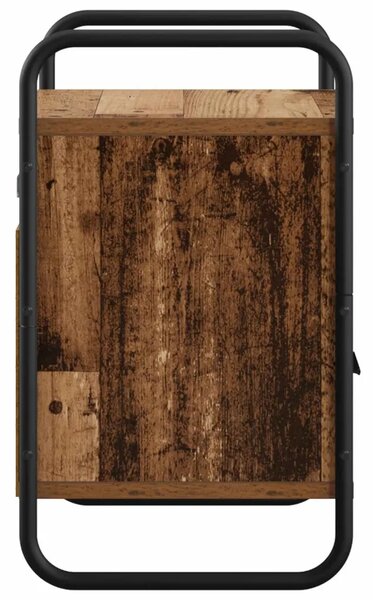 Viseći Noćni Ormar Staro drvo 40 x 30 x 50 cm Konstruirano drvo - Staro drvo 1