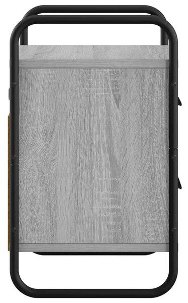 Viseći Noćni Ormar 2 kom. Siva Sonoma 40 x 30 x 50 cm - Siva Sonoma 2