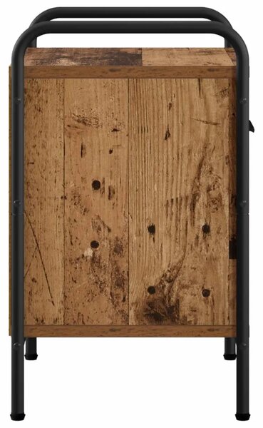 Noćni ormar 2 kom. Staro drvo 40 x 30 x 50 cm Konstruirano drvo - Staro drvo 2