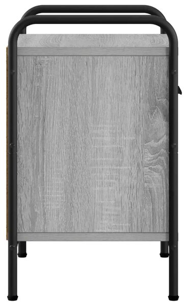 Noćni ormar 2 kom. Siva Sonoma 40 x 30 x 50 cm - Siva Sonoma 2