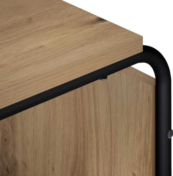 TV stalak 180 x 36 x 45 cm Hrast artisan Konstruirano drvo - Hrast artisan 180 x 36 x 45 cm