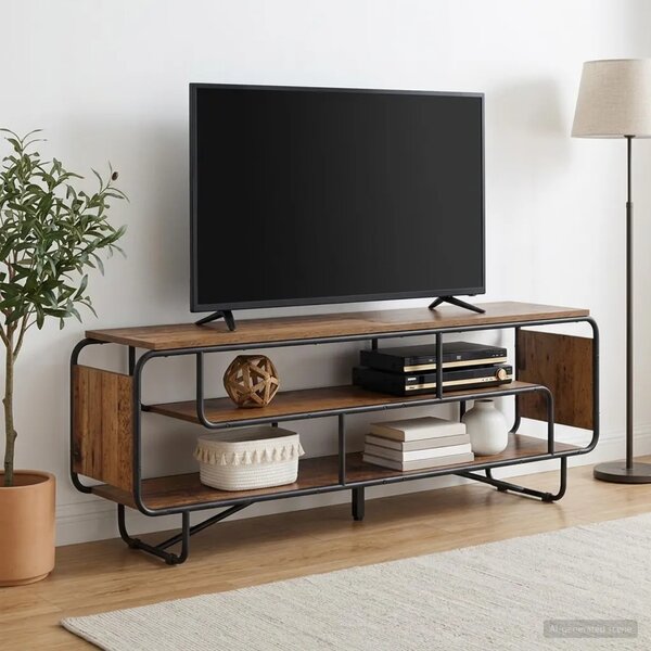 TV stalak 180 x 36 x 45 cm Staro drvo Konstruirano drvo - Staro drvo 180 x 36 x 45 cm