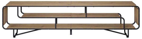 TV stalak 180 x 36 x 45 cm Hrast artisan Konstruirano drvo - Hrast artisan 180 x 36 x 45 cm